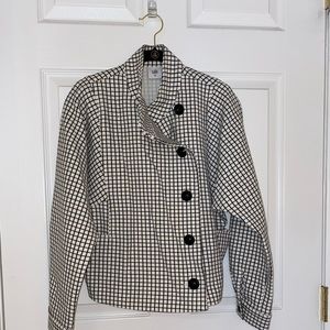 CAbi Windowpane Blazer size XS. New never worn